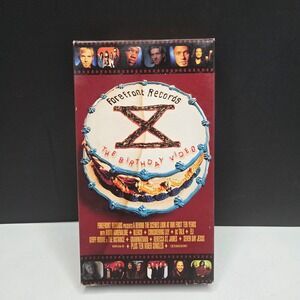 ForeFront Records X The Birthday Video VHS 1998 dc Talk Audio Adrenaline Vintage